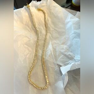 Beautiful tennis necklace length 18